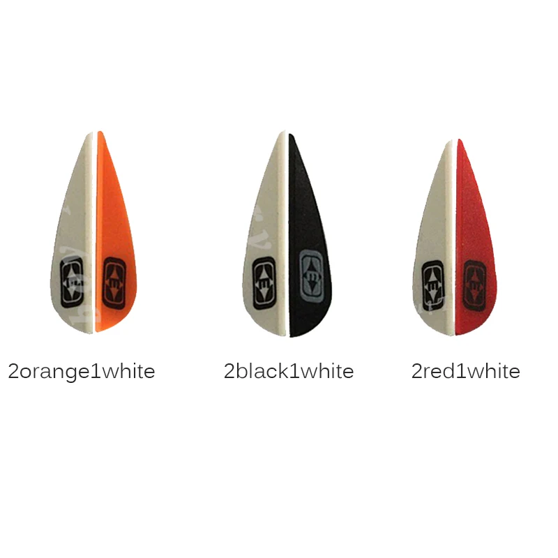 Пластиковые лопасти для стрел из лука 36 шт. 1 75 дюйма|Лук и стрела| |