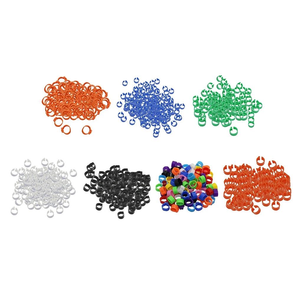 

100 шт./лот, гоночный голубь, ножка, кольцо 8 мм, алюминиевый пластик, птица, ножка