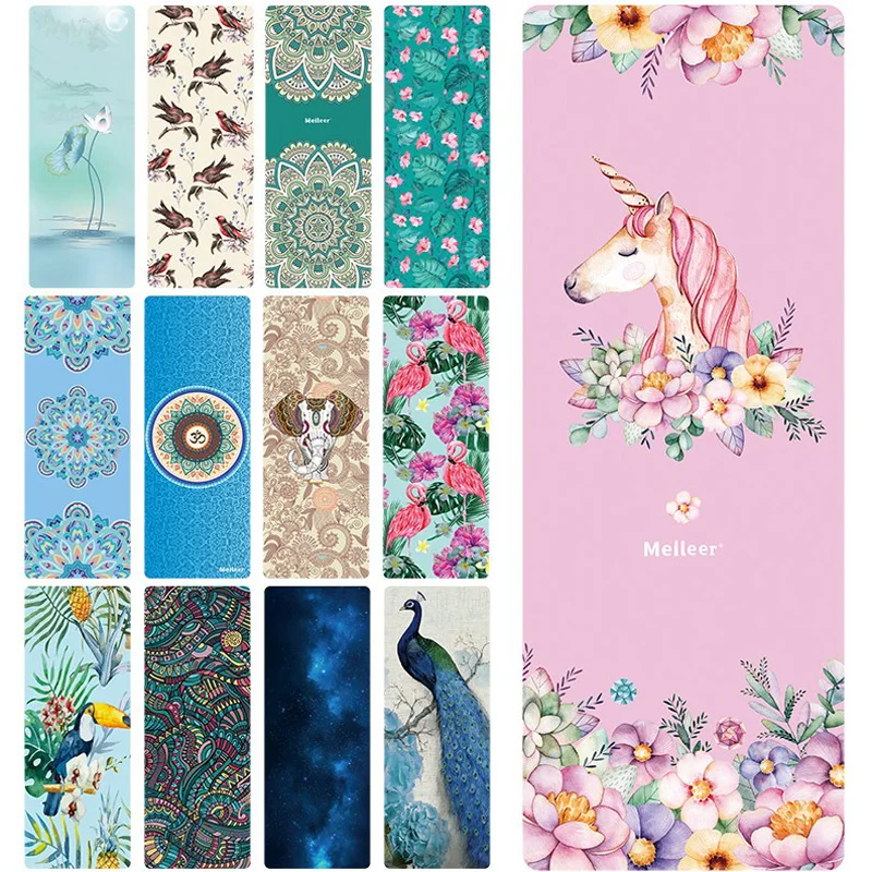 Эко дружественных не скользящий Полотенца замшевая обувь с принтом Единорог