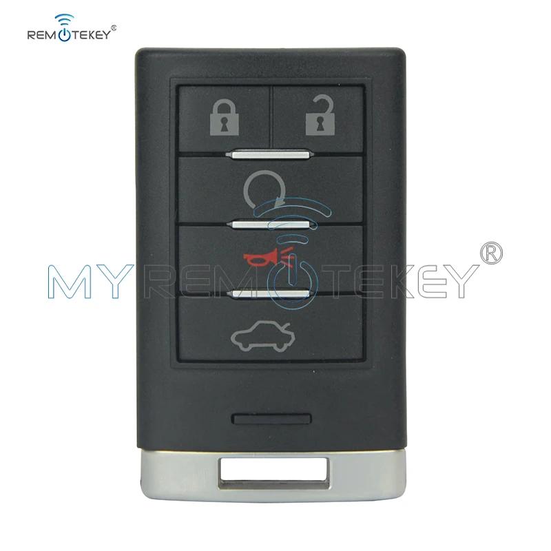 Remtekey M3N5WY7777A for Cadillac CTS STS smart key 5 button 315Mhz 2008 2009 2010 2011 2012 2013 car remote | Автомобили и