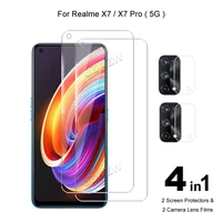 for realme x7 pro x7 camera lens film tempered glass screen protectors protective guard hd clear