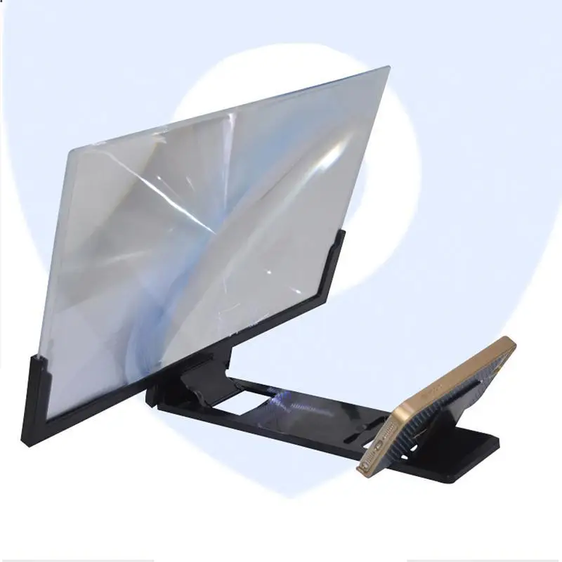

14 Inch Smartphone Screen Magnifier 3D Video Mobile Phone Amplifier Stand Bracket