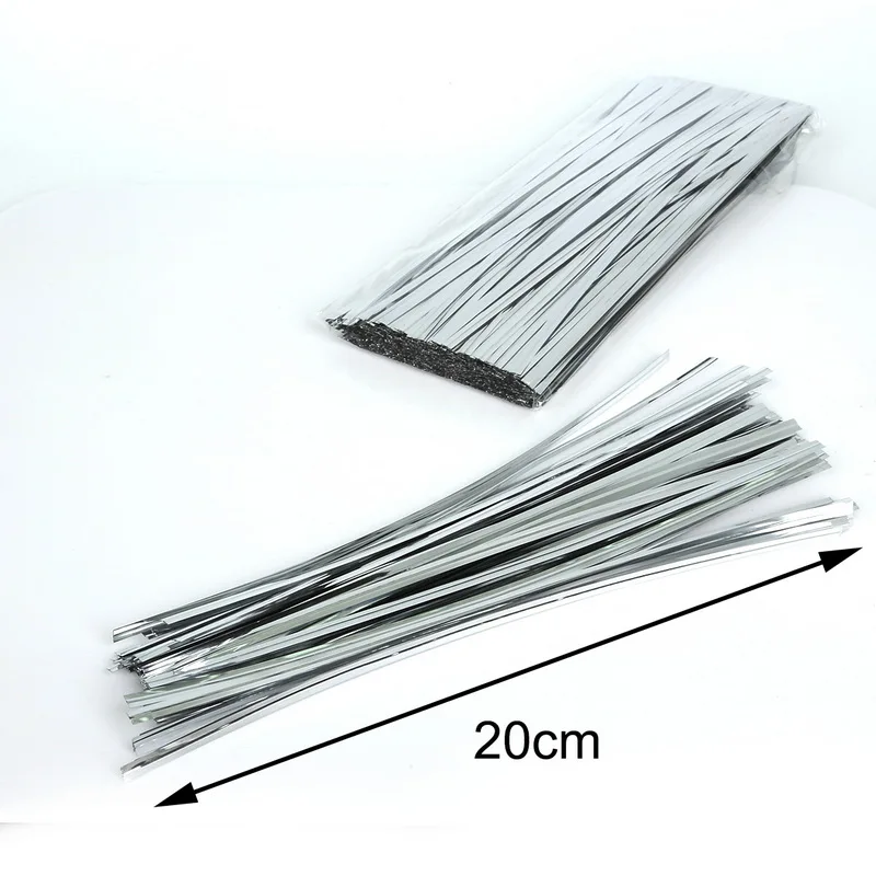 800 шт. металлическая витая проволока для галстука ширина 4 мм | Дом и сад