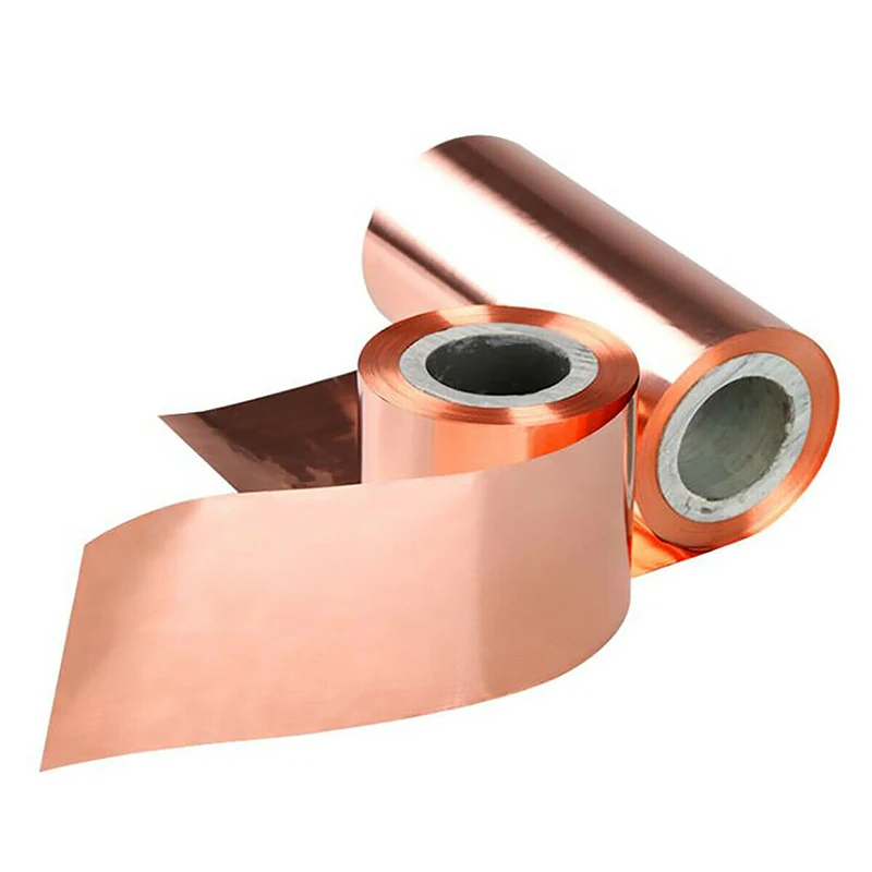 

1Meter 99.9% Pure Copper Cu Metal Sheet Foil Plate Thick 0.1 0.2 0.3 0.5 0.8 1mm Ultra-thin Copper Strips Width 10-50mm