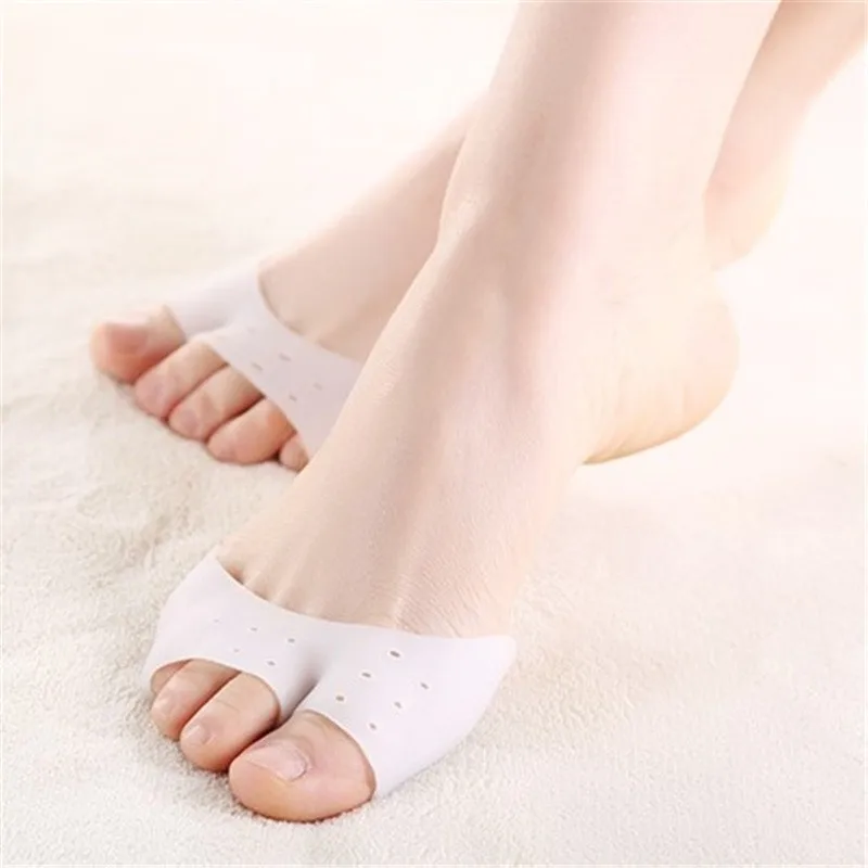 

1 Pair Silicone Toe Sleeve Foot Protection Ballet High Heels Hallux Valgus Gel Protective Protector Care Tool Massge Toe Pad