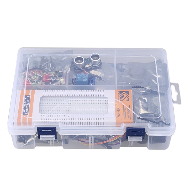 Конечная полная версия Uno R3 учебный комплект для начинающих Arduino 1602 ЖК дисплей Servo