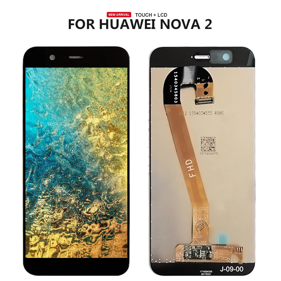 Высококачественный Дисплей для Huawei Nova 2 PIC-AL00 PIC-L09 PIC-L29 PIC-TL00 ЖК-дисплей с сенсорным