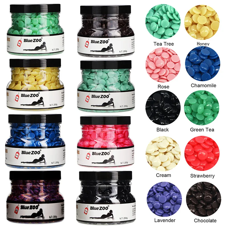 

Depilatory Wax Hot Film Hard Wax Pellet Waxing Easy Body Hair Removal Hard Wax Beans Body Depilatory Wax Beads Painless Unisex