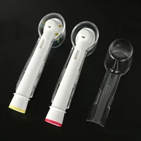 4pcs electric toothbrush head cover clear dustproof protective case for braun oral b sonic toothbrush