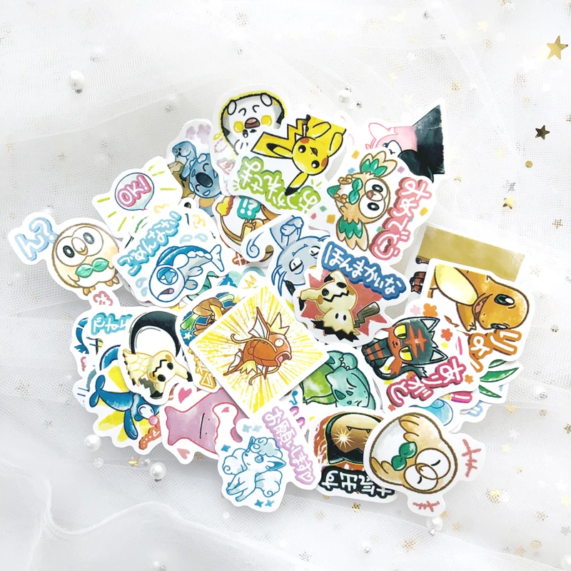 40 шт./упак. ЛАПАН мультфильм Стикеры s для Чемодан мобильных устройств на мото