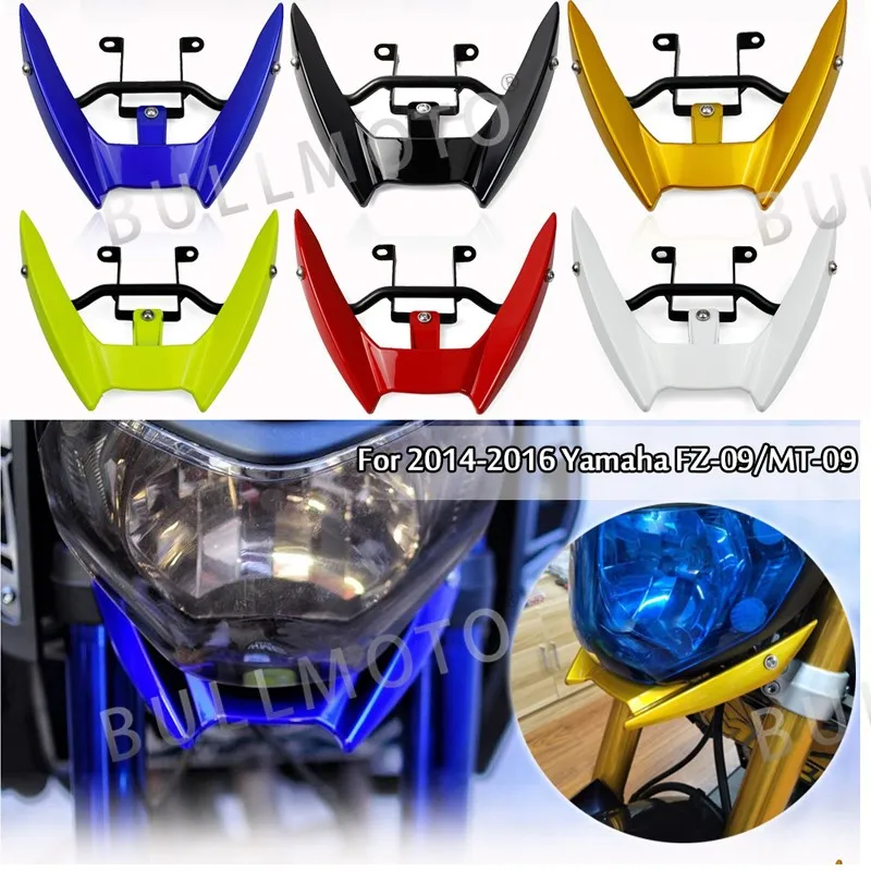 

Для Yamaha MT09 FZ09 2014 2015 2016 передняя фара Stay держатель головного фонаря кронштейн Верхний обтекатель капота клюв держатель