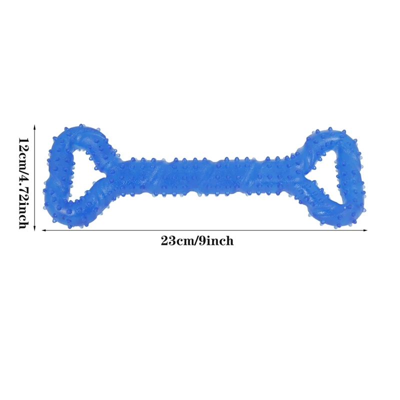 

Dog Chew Toy For Aggressive Chewers Durable Rubber Dog Toy Molar Bone Stick For Medium Large Dogs Pet Training Interactive Toy