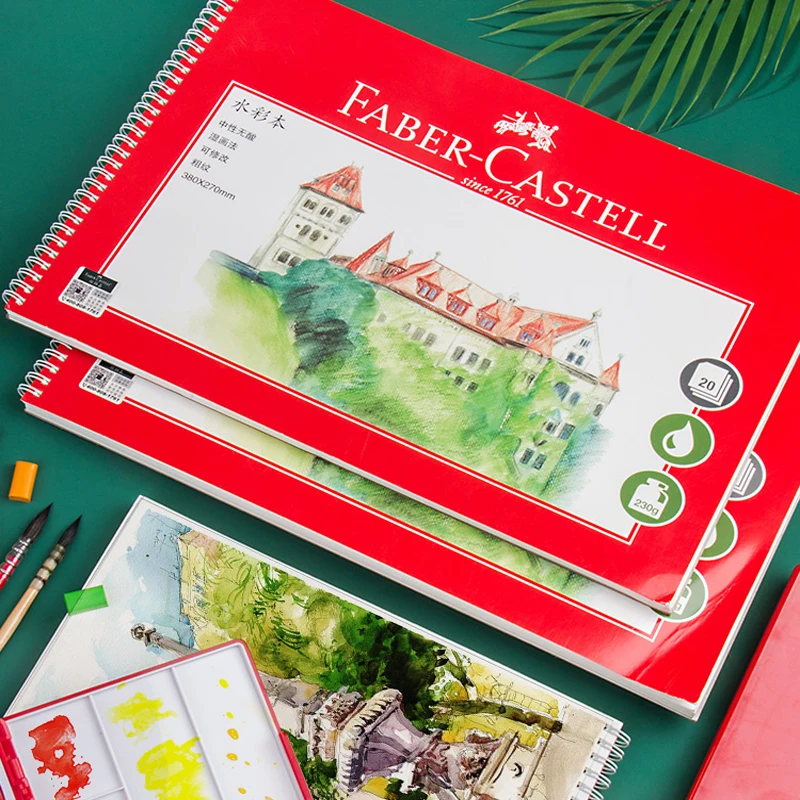 1 шт. Faber-Castell цветная книга для воды 8K / 16K водорастворимый масляный цветной