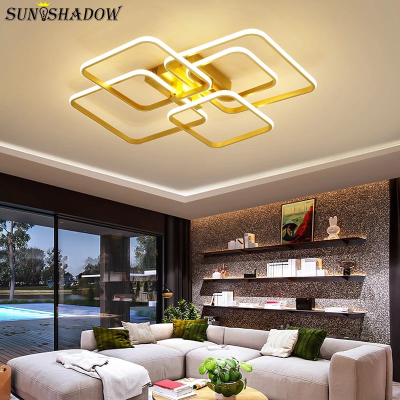 Modern Led Ceiling Light Home Deocr 110V 220V Chandelier Ceiling Lamp For Living room Dining room Kitchen Bedroom Light Fixtures