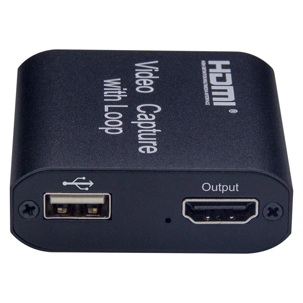 Устройство видеозахвата 1080P с выходом HDMI Карта диска 4K для Windows Android и