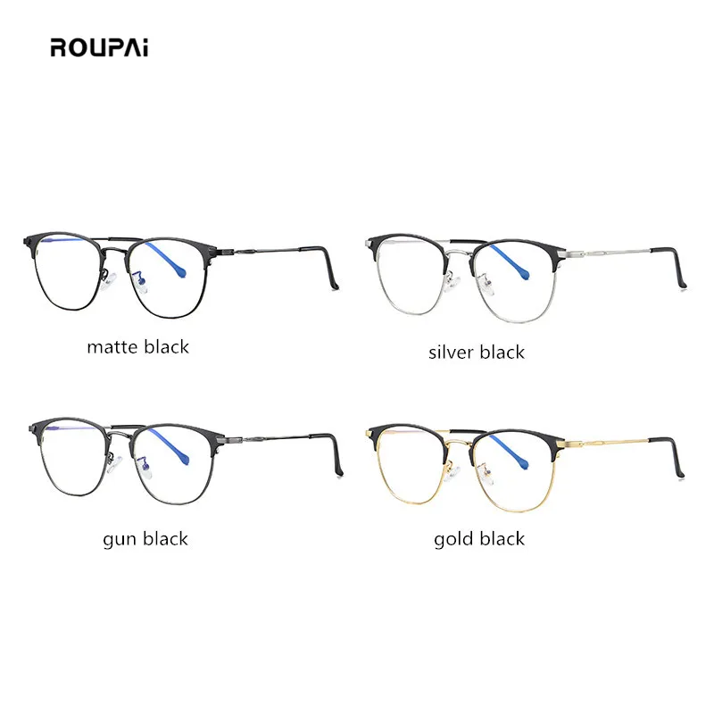 

Roupai Anti Blauw Licht Bril Voor Mannen Vrouwen Computer Gaming Anti Straling Blue Ray Blokkeren Bril Blocker Goggles Eyeglasse