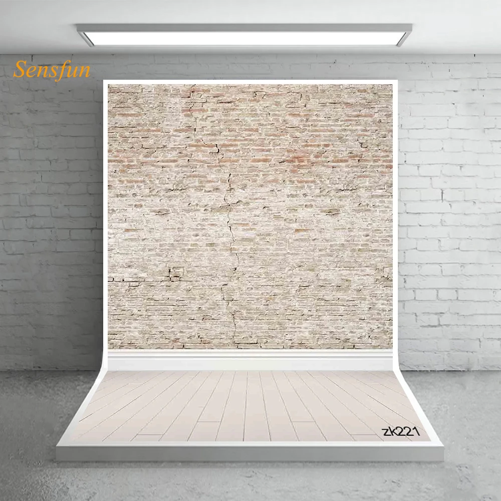 LEVOO фон для фотосъемки старая кирпичная стена деревянный пол портрет в стиле