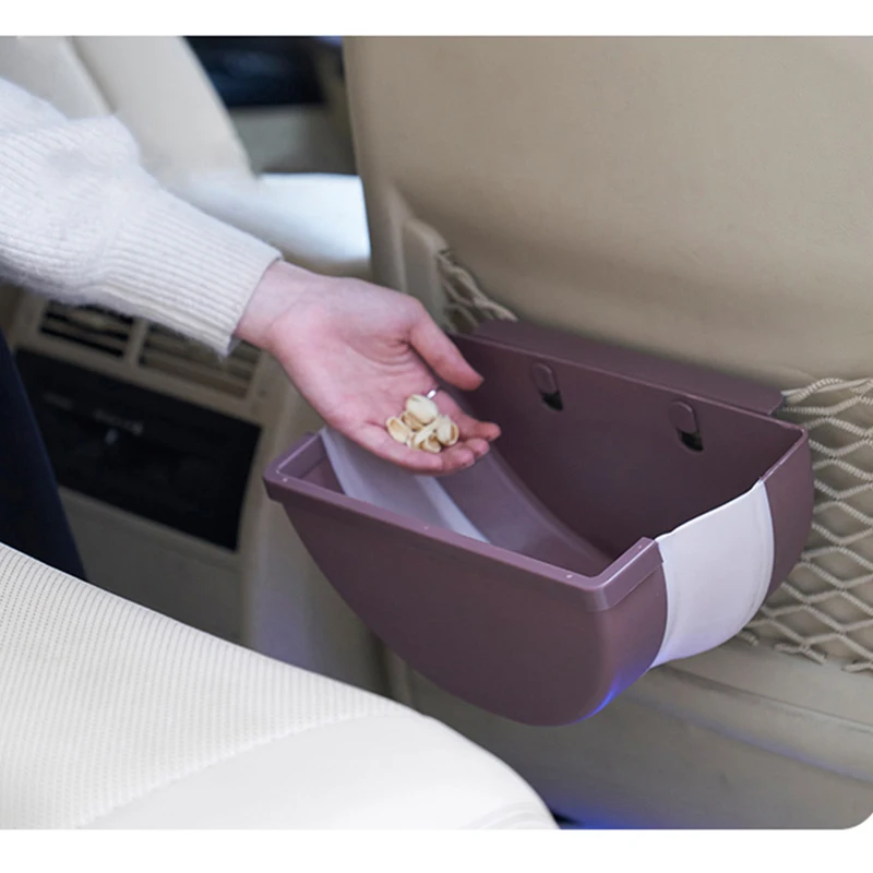 

Folding Trash Bin Barrel Kitchen Cabinet Wall-mounted Paper Garbage Bag Holder Bathroom Garbage Can Toilet Car Trash Box Dustbin