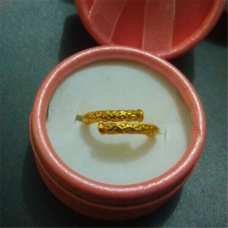 

Fashion Popular Creative Simple Opening Golden Hoop Rod Qitian Dasheng Men's Couple Ring Retro Party Jewelry Wholesale