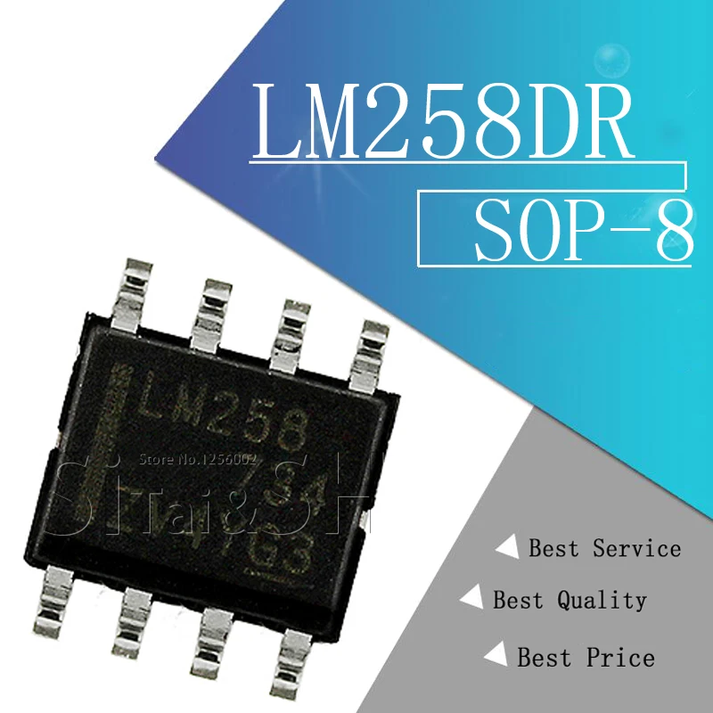 10 шт. маломощный двойной Рабочий Усилитель 20 LM258DR LM258 SOP-8 | Электронные компоненты