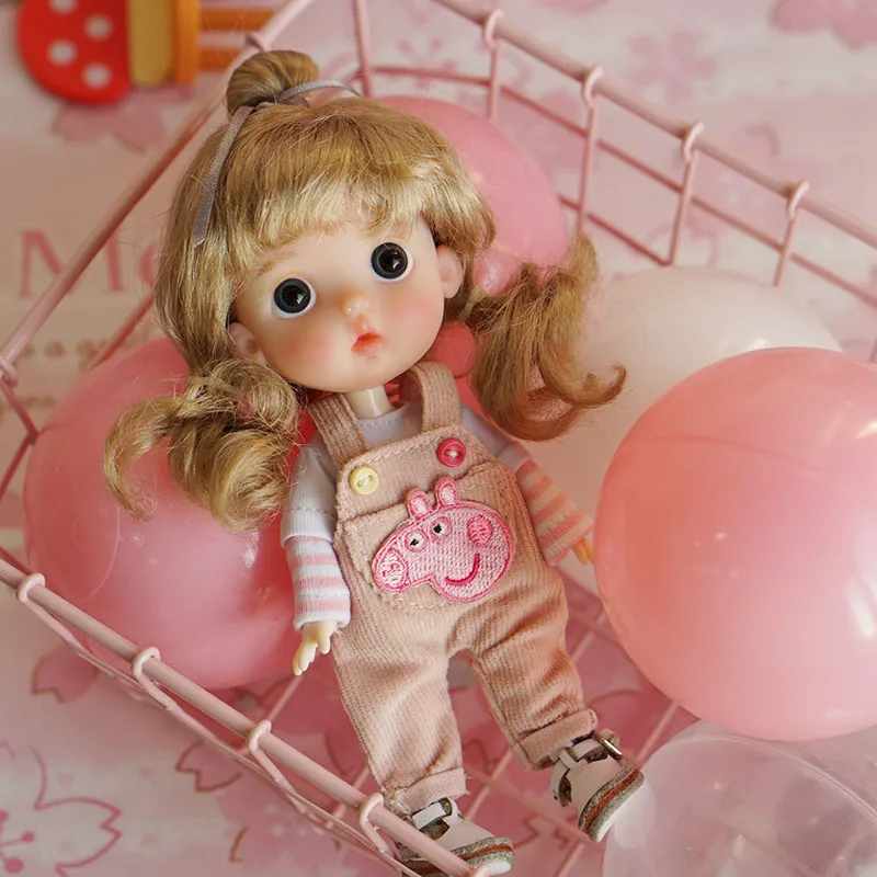 M0021 детская игрушка ручной работы 1/12 ob11 кукла blyth BJD/SD аксессуары ГСК милая розовая