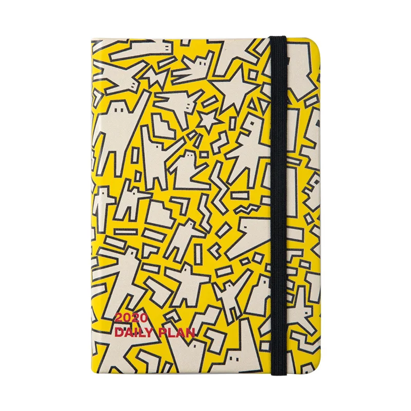 Ежедневник 2020 планировщик A7 записная книжка Органайзер ежемесячный недельный