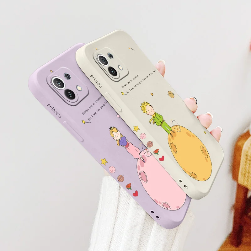 

Slender Princess Phone Case For Xiaomi Mi 11 11T 10T 10T Pro 10 S lite Ultra 9T 9 8 Note 10 Pro Poco F3 F2pro X2 Silicone Cover