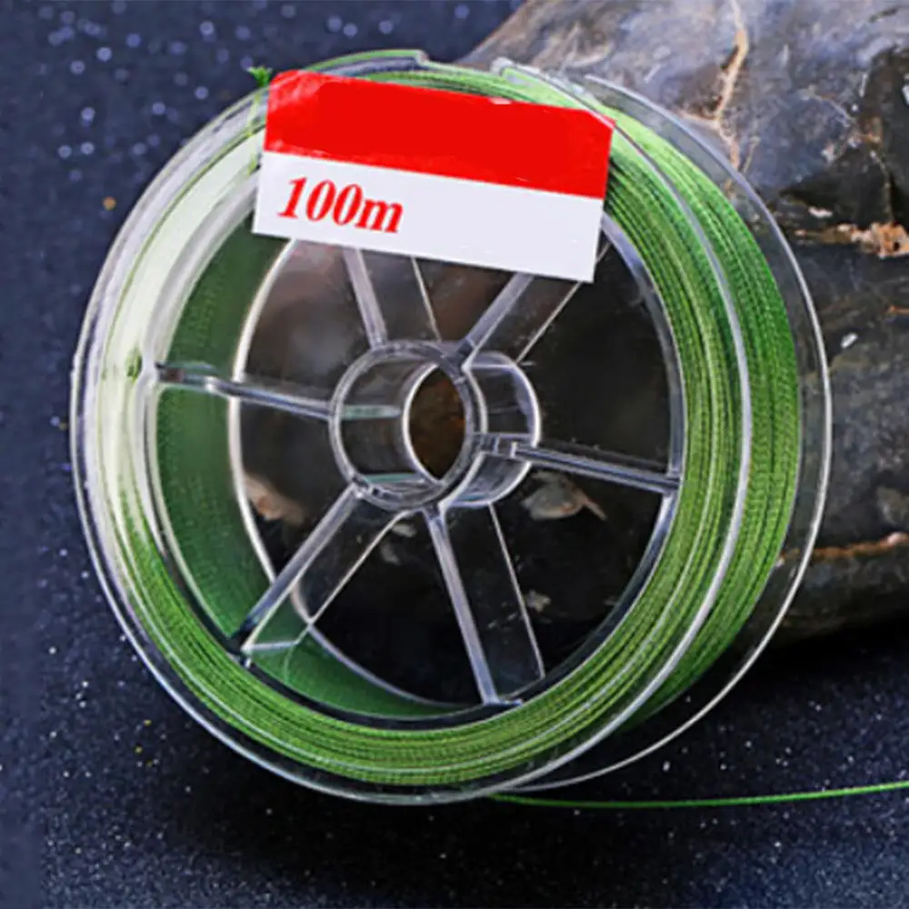 Суперпрочная плетеная полиэтиленовая рыболовная леска 100 1000 м многонитевые