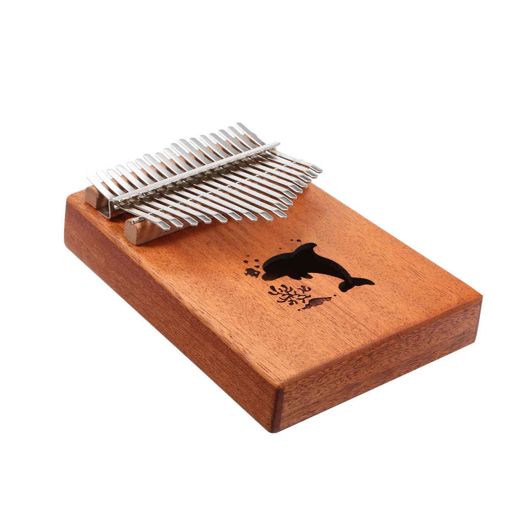 17 клавиш портативный большой палец пианино карманный инструмент Kalimba