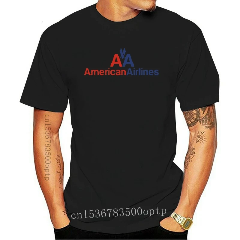 

AA American Airlines airplane pilot t-shirt