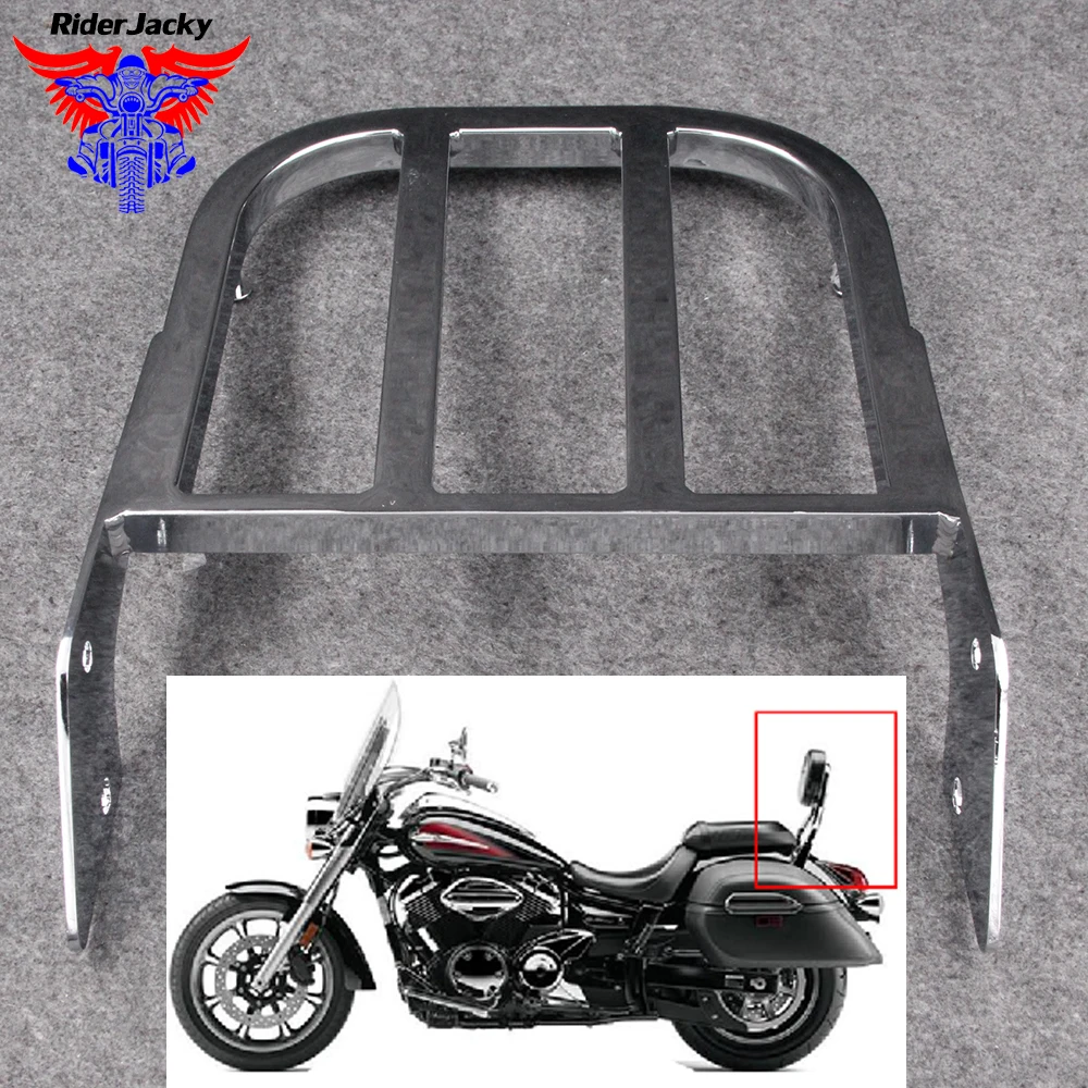 

Хромированный багажник для мотоцикла Yamaha V-Star 1100 Classic Dragstar XVS 1100 2000-2011 2007 2008 2009 2010