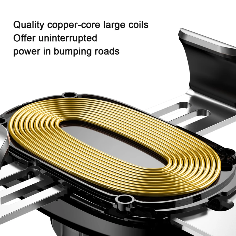 baseus fast wireless car charger air vent phone holder for iphone 13 12 11 pro xr x 8 8plus samsung s9 s8 s7 s6 huawei xiaomi free global shipping