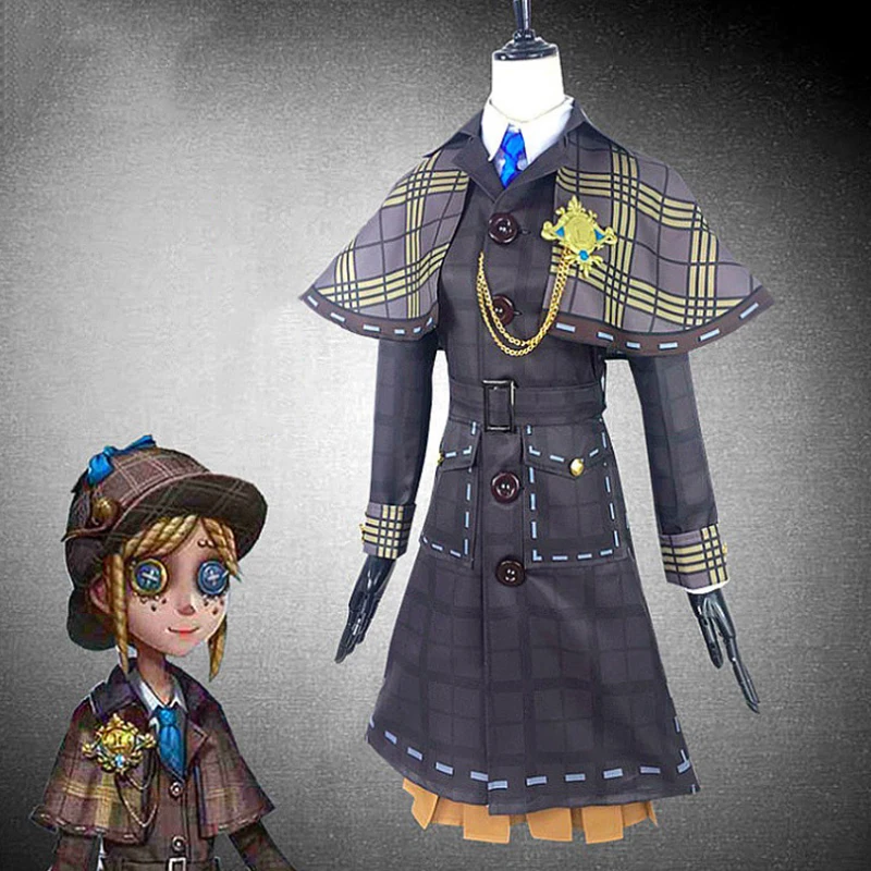 Игра личных данных в Костюмы для косплея садовник детектив Эмма леса