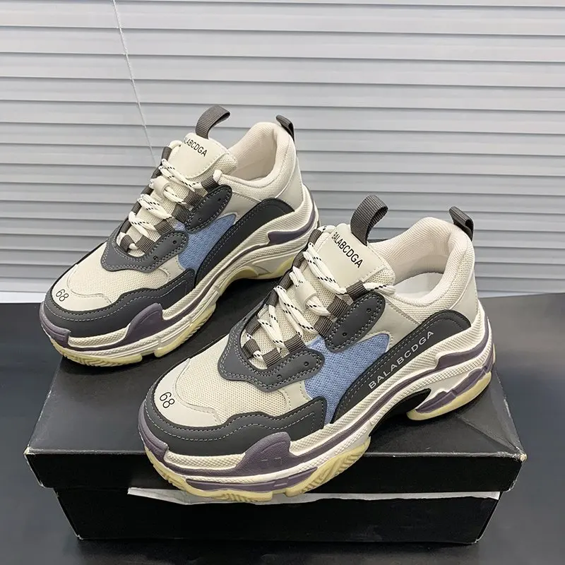 

2021 Spring New Korean Style Platform Platform Shoes Student Super Hot Sports Casual Trend Shoes Shoes for Women Sneakers