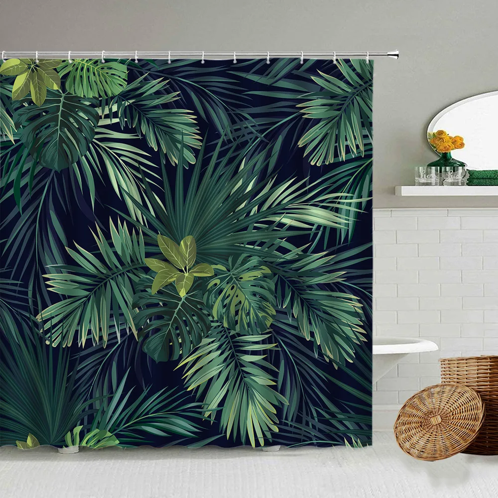 cartoon sea animal blue dolphin fish pattern shower curtain set fun kids bathroom decoration toilet partition waterproof screen free global shipping