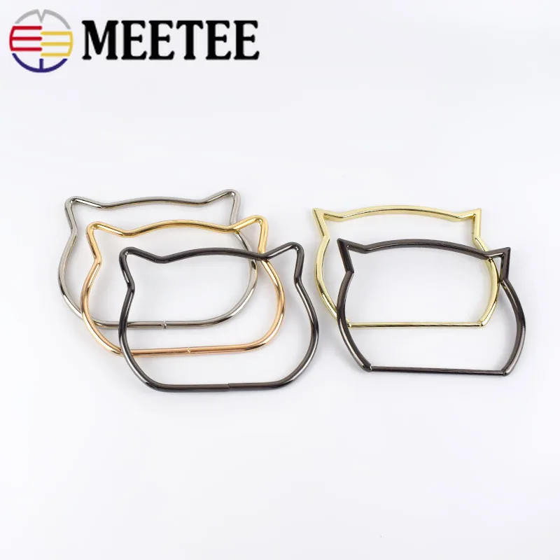 Meetee Ring Metal Bag Handles Buckles For Women Handbag Purse Lock Decoration Clasp Handle Connector DIY Accessories | Дом и сад