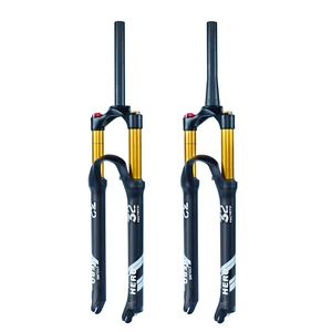 Пневматическая подвеска для горного велосипеда, из магниевого сплава, скорость вилки 26 27,5 29 дюймов, ход 100-120 мм