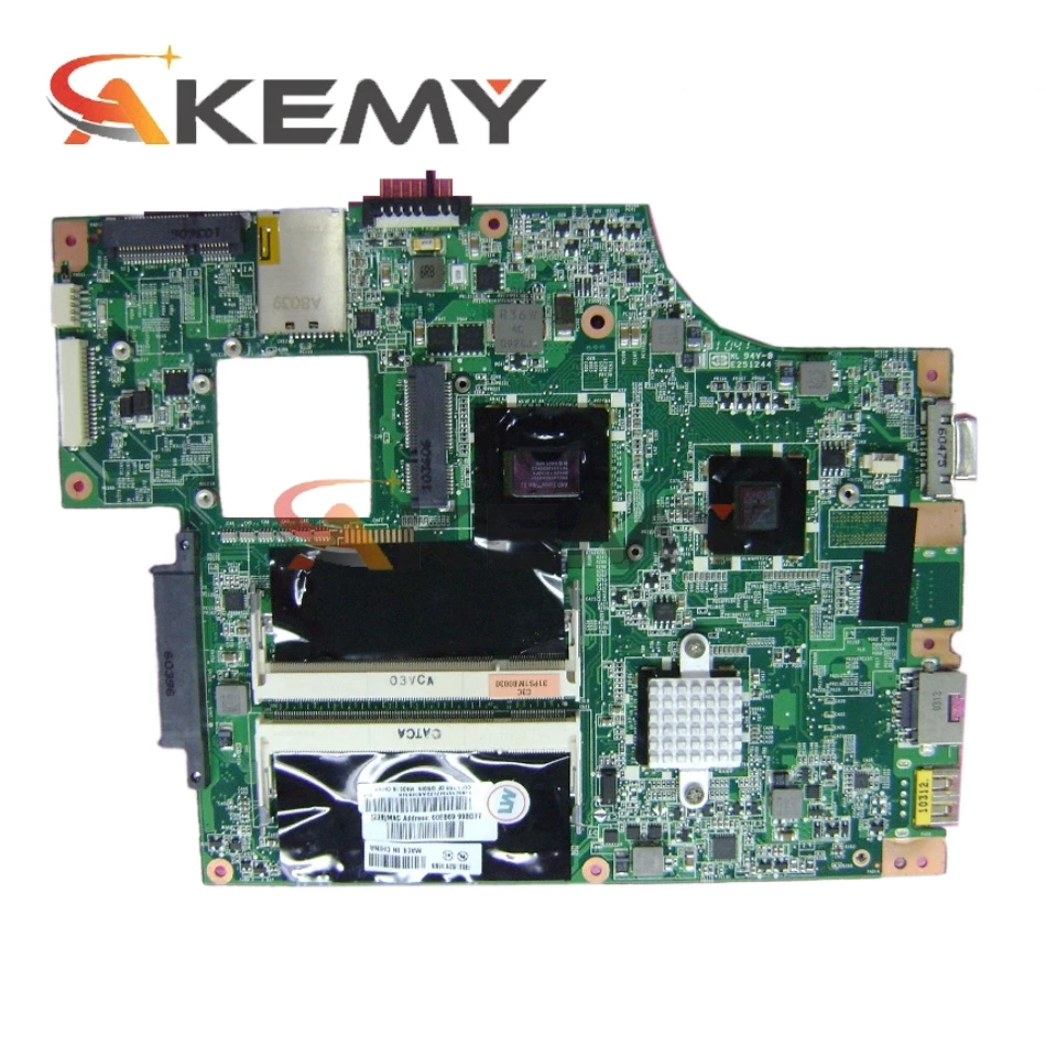 akemy for lenovo e30 laptop motherboard 13 3 ddr2 with processor onboard 63y1560 63y1562 daps1amb8c0 free global shipping