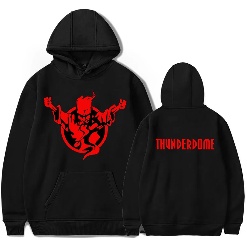 

Thunderdome Print Adult Hoodies Unisex Luminous Graphic Sweatshirts Sudadera Hip Hop Male Women Cartoon Anime Pullovers Tops
