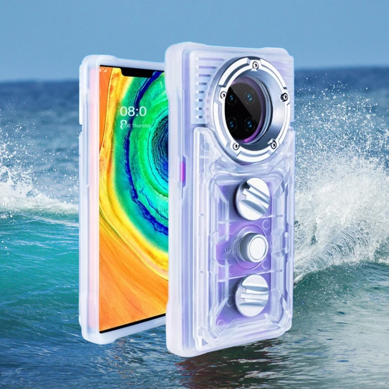 Водонепроницаемый чехол для Huawei мат 30 Pro мобильный телефон дайвинга подводного