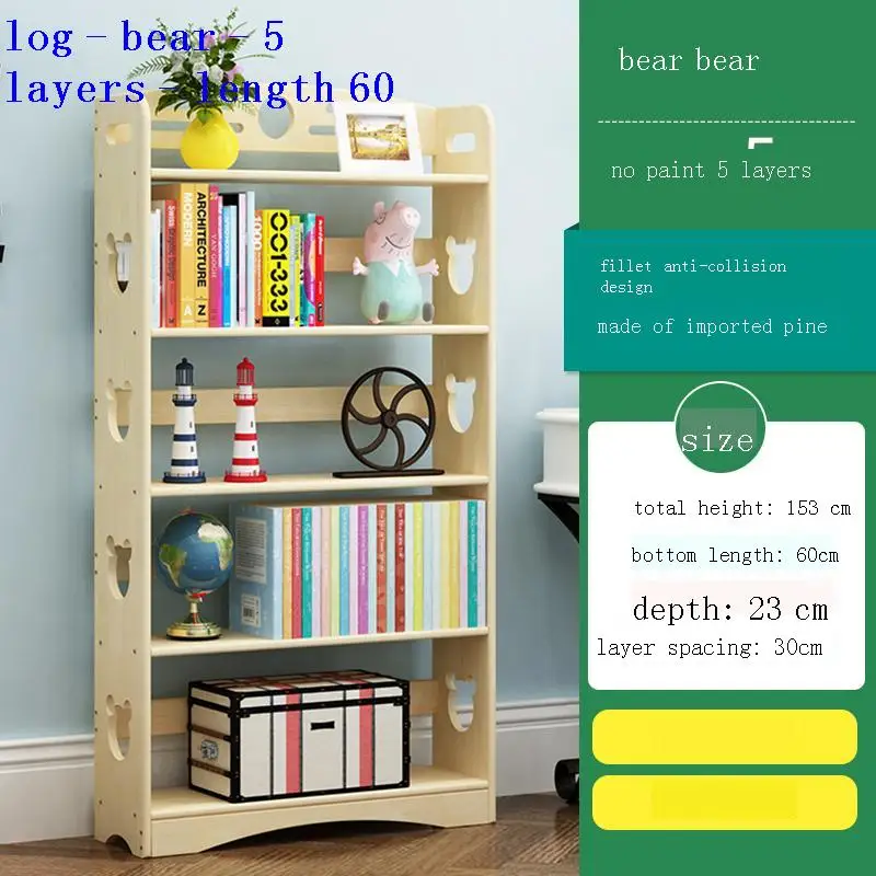 

La Casa Mobilya Meuble Rangement Bois Home Furniture Estanteria Para Libro Madera Oficina Decoration Rack Retro Book Shelf Case