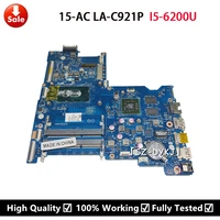for hp 15 ac 15 ac637tx laptop motherboard asl50 la c921p 828187 601 828187 001 828187 501 with i5 6200u mainboard