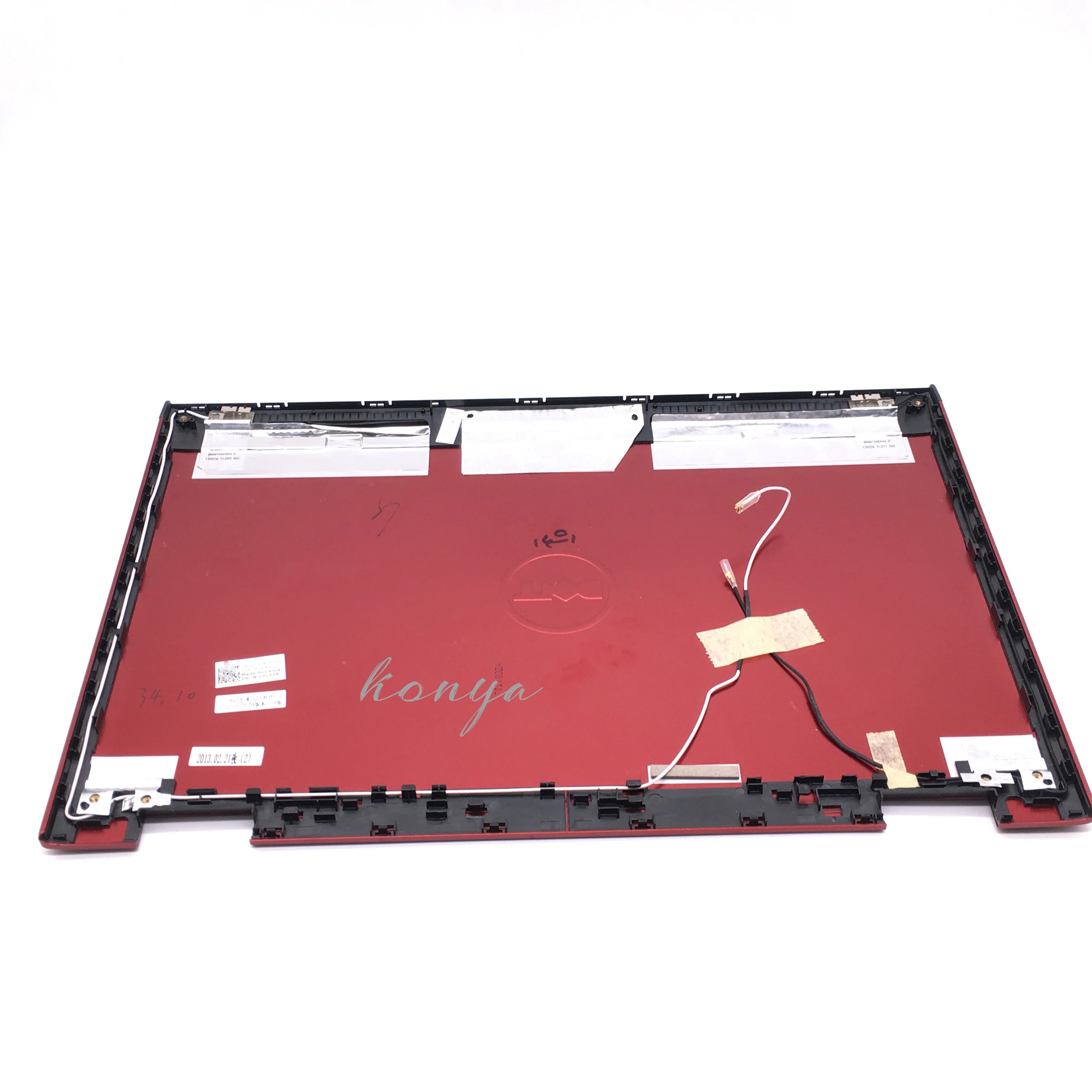 Новая Оригинальная задняя крышка для ноутбука Dell Vostro 3450 V3450 Red 07C11K|Сумки и чехлы