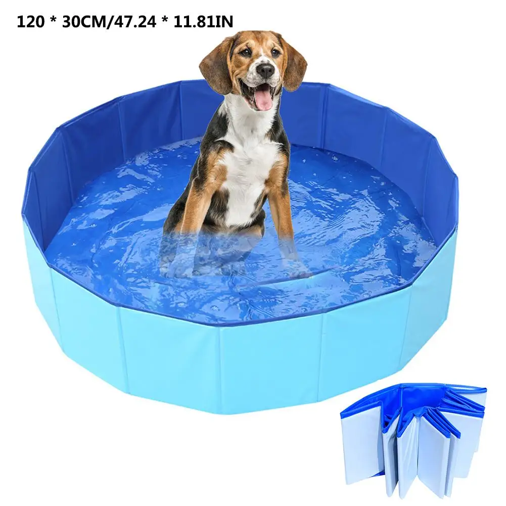 

Large Dog Pet Bath Pool Beach Tub Outdoor Indoor Portable Swimming Pool Bathtub Wash Tub Foldable Pet Bath Pool For Dog Cat Kids
