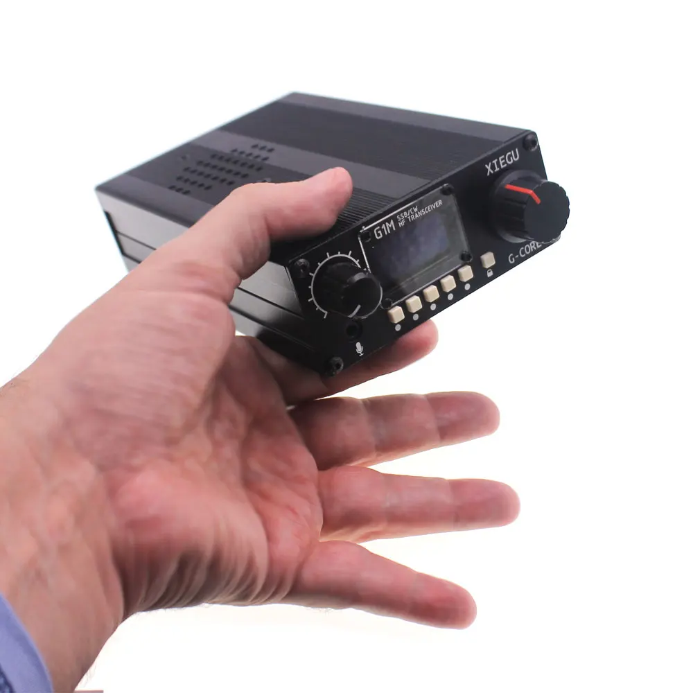 XIEGU G1M HF трансивер SSB/CW 0 5 30 МГц Мобильный радиоприемник Ham QRP G CORE SDR Любительское