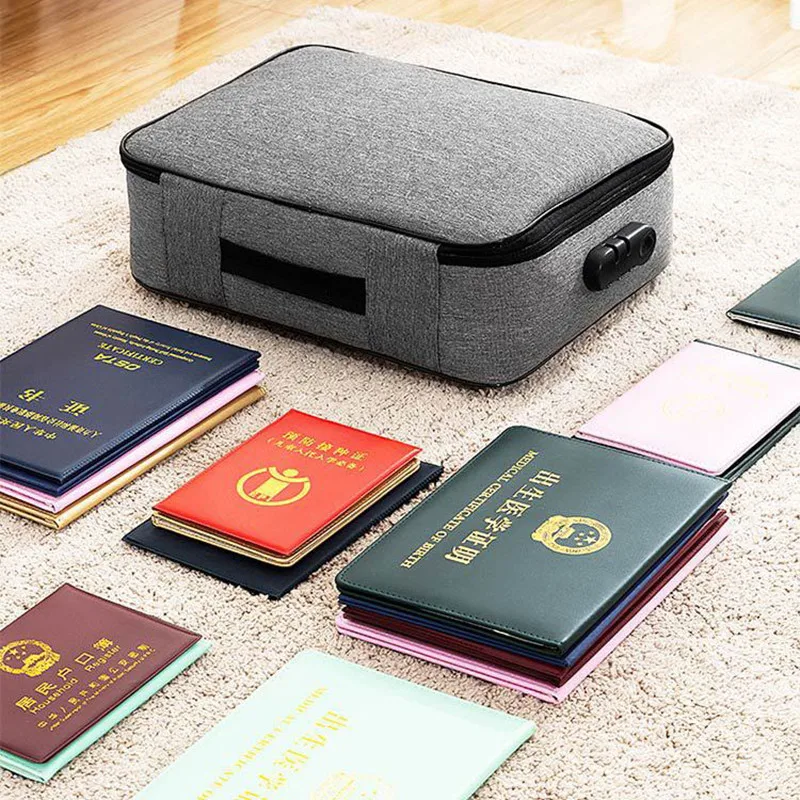 Вместительный водонепроницаемый портфель A4 Docu для мужчин t Pouchs мужские деловые