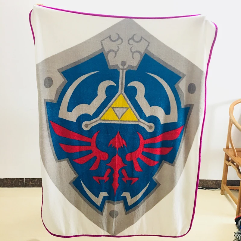 IVYYE Link Zelda аниме одеяло плюшевые бархатные теплые украшения мягкая кровать домашний диван одеяло s подарки для взрослых Новинка - Цвет: 122x155cm