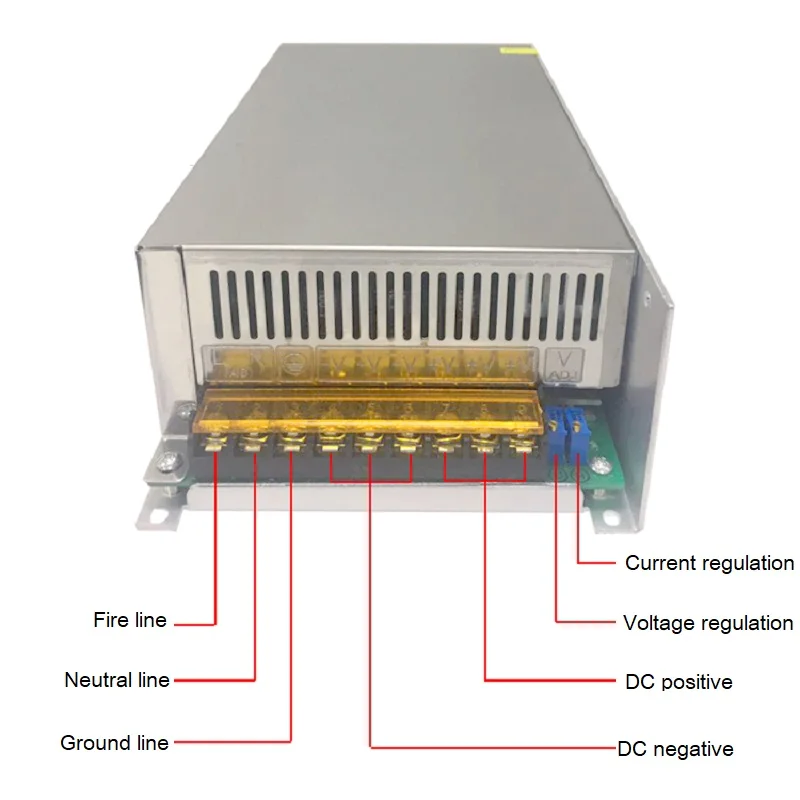 

AC220 to DC0-24V 1000W regulated DC adjustable switching power supply 12V 15V 30V 36V 48V