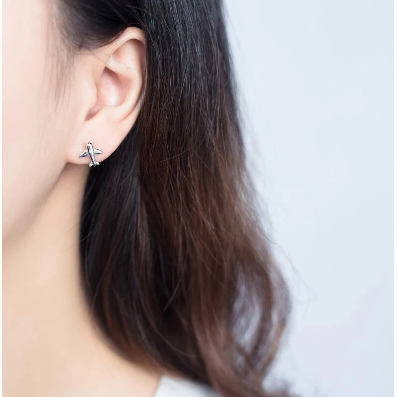 Женские серьги гвоздики из серебра 100% пробы 9 х10 мм|stud earrings|earrings womenstud earrings women |