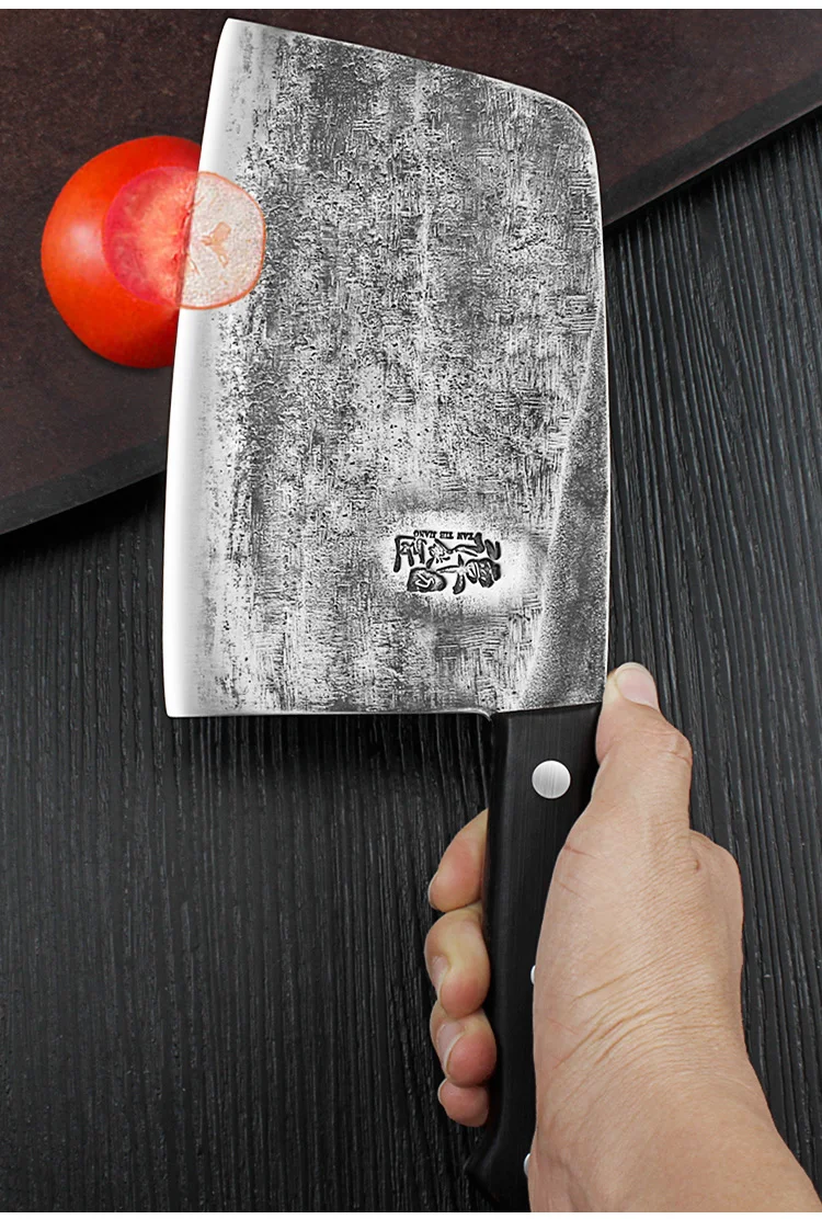 Нож Tang кухонный нож домашний для нарезки старомодный специальный Сверхбыстрый и